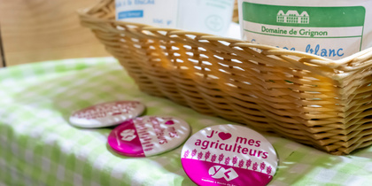 Salon de l'agriculture, stand interd&eacute;partemental Hauts-de-Seine / Yvelines